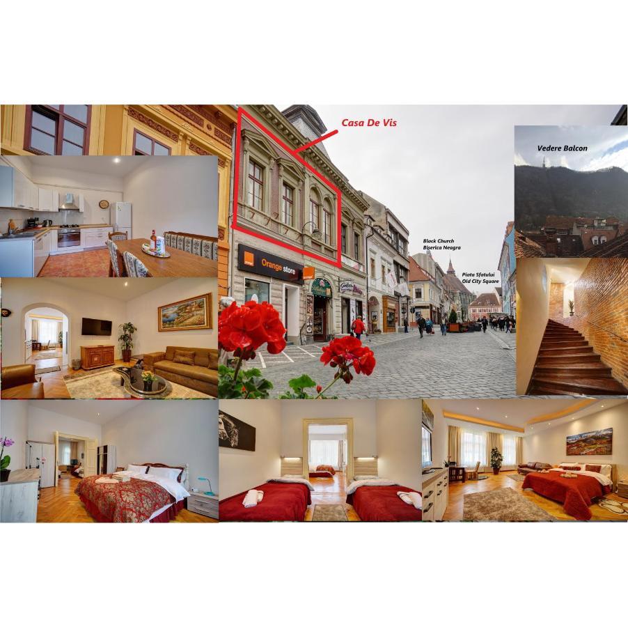 شقة Casa De Vis, Brasov Old City Centre المظهر الخارجي الصورة