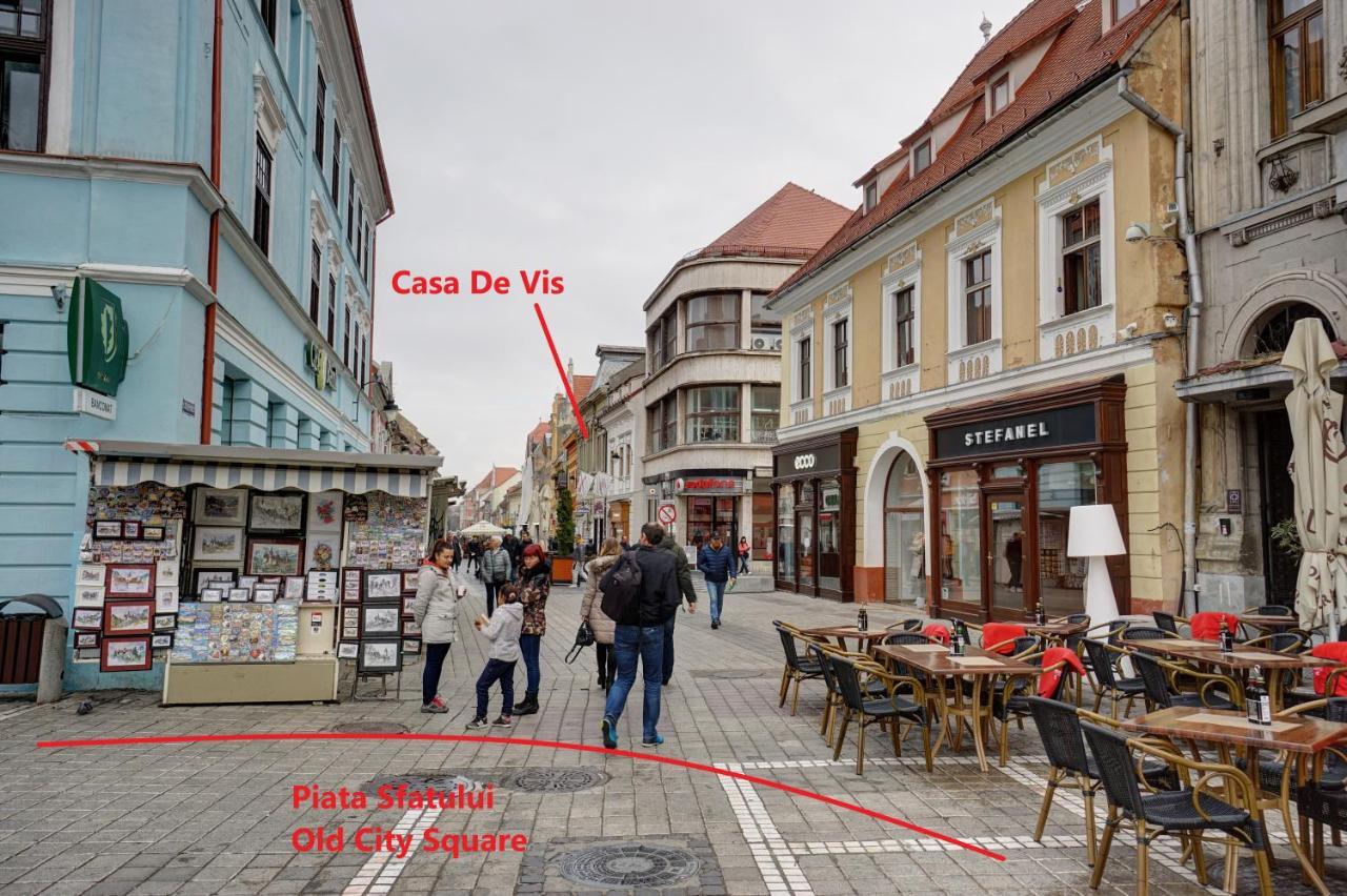 شقة Casa De Vis, Brasov Old City Centre المظهر الخارجي الصورة